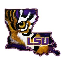 LSU Tigers Sticker NCAA