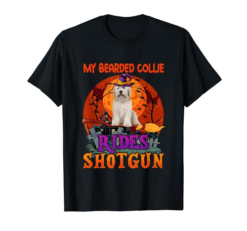 Bearded collie halloween - bearded,