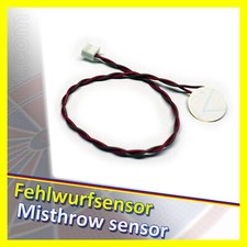 Fehlwurfsensor für Merkur Dart 3-polig Merit, Piezo Sensor Dartautomat Mikrofon
