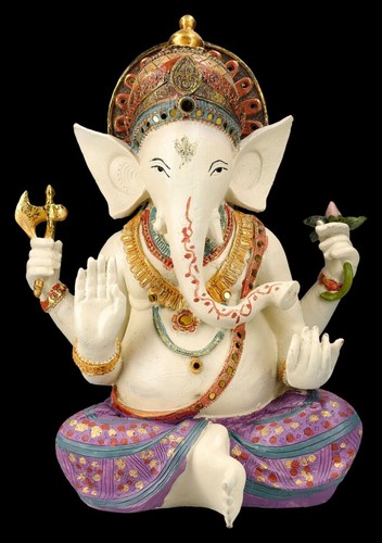 Ganesha figur handbemalt - ganesha,