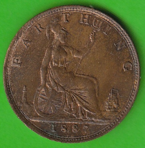 Großbritannien farthing 1887 - großbritannien,