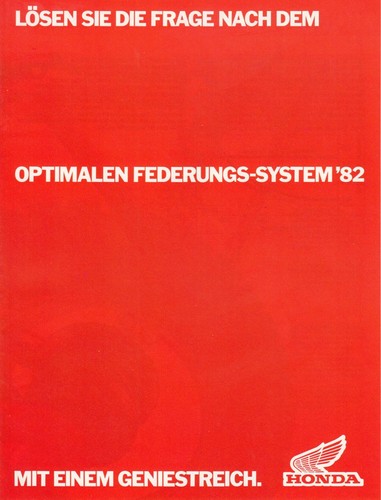 Honda motorrad programm 1982 - honda,, motorrad-programm