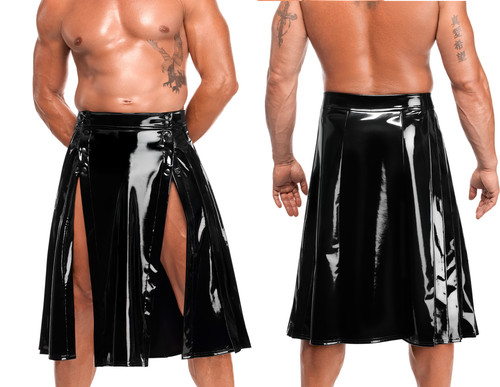 Noir handmade kink lack - handmade, herren