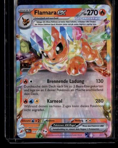 Pokémon tcg flamara - pokémon,