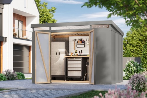 Gartenhaus metall - gartenhaus,