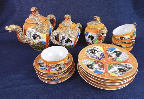 Altes japan porzellan service - altes,