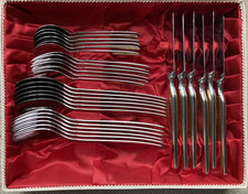 Drache Solingen Luxador Besteck Set 30-teilig + Tortenmesser & Heber