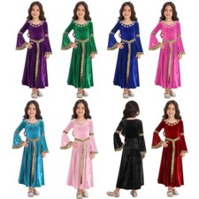 Kinder Mädchen Kleid Neuheit Kleider Vampir Ballkleid Mittelalter Robe Urlaub