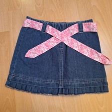 Jeansrock Gr. 128 in Blau