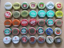 35 verschiedene Kronkorken von Wolters, Einbecker, Jever, Beck´s usw.