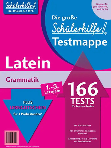 Testmappe latein grammatik - testmappe,