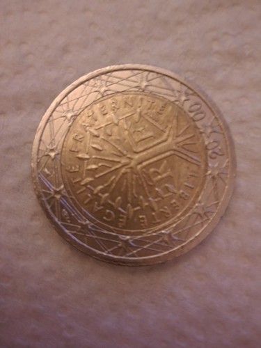 Euro münze 2000 frankreich - 2,