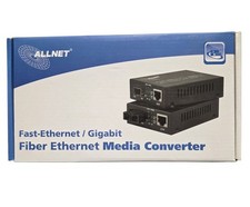 Allnet Fiber Ethernet Media Converter ALL-MC102-SC-MM 