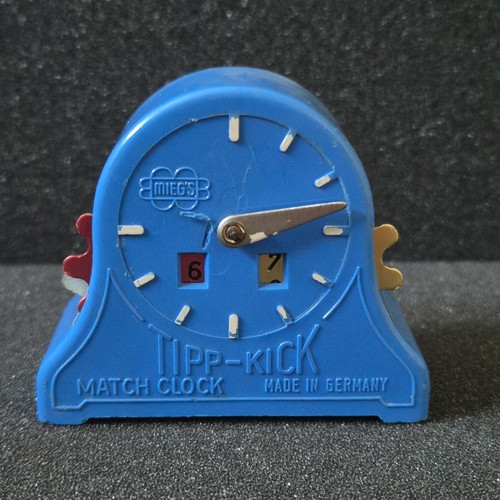 Vintage tipp kick - match, clock