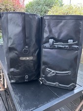 Ortlieb Fahrradtasche (Set), schwarz,  BACK-ROLLER, gebraucht