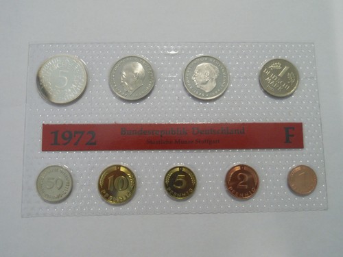 Brd kms 1 pfennig bis - -, st