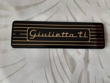 Alfa Romeo Giulietta T.i. Armaturenbrett Schild Emblem