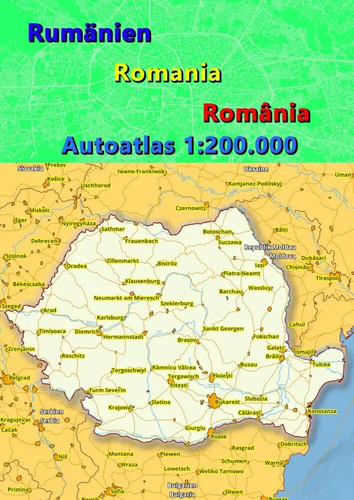 Rumänien autoatlas - rumänien,
