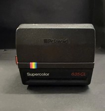 Polaroid Supercolor 635 CL Sofortbildkamera, Schwarz