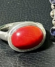 Massiver Damenring 925 Silber