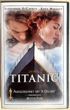 Titanic - VHS Film - Kate Winslet - Leonardo Di Caprio - James Cameron 