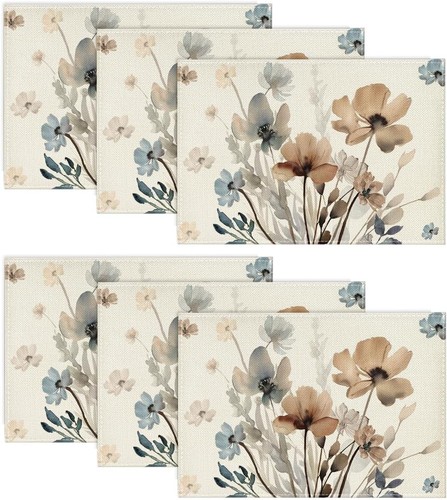 Platzsets 6er set wilde - platzsets,