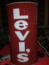 Leucht Werbung LEVI'S Leuchtreklame Leuchtkasten