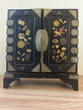 1900 Japan Lack Kodansu Schmuck Kommode handbemalt um 1900