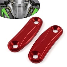 Rear view mirror block off - rear,