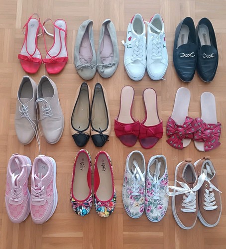 Paar damenschuhe 39 40 - 12,