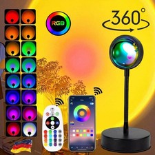 Sunset Lamp Projection