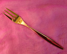 WMF Kopenhagen 1 Kuchengabel Silber 800 + vergoldet L 16 cm im Top Zustand !!!