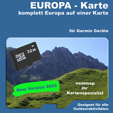 EUROPA Karte Topo Deutschland GARMIN Fahrrad Wandern Touren Trekking Geocaching
