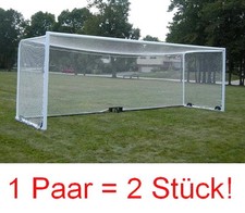 2x Tornetz Fußball Fußballtornetz Tor Netz 3 Größen Auswahl 3,0m 5,5m 7,5m