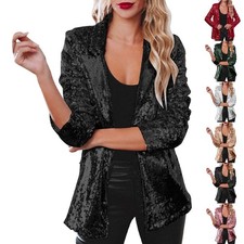 Weiblich Blazer Frauen Mantel