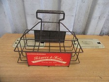 VINTAGE BIERTRÄGERKISTE STAHL