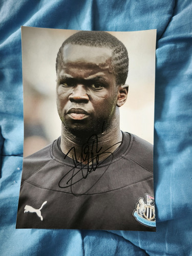 Autogrammfoto cheikh tiote - autogrammfoto,