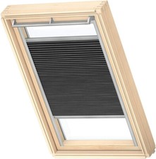 Velux Faltstore Wabenplisse Weiß / Schiene alu [2 Stk.]