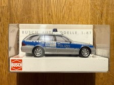 Top: Busch 49464 Mercedes E-Klasse T-Modell Polizei Automodell 1:87!