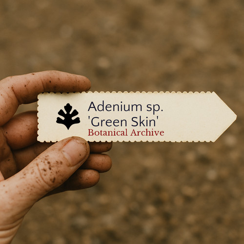 Adenium green skin - adenium, 'green