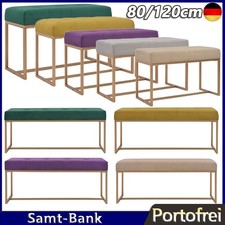 Bank Samt Sitzbank Polsterbank