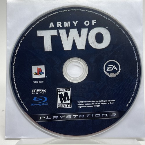 Army two ps3 sony - two,