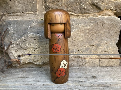 Vintage kokeshi puppe - kokeshi,