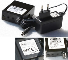 2x 3W STEREO MINI VERSTÄRKER VISATON AMP 2.2 LN FÜR PKW INKL. 12V NETZTEIL #L52