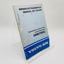 Volvo Hydrostatischen Lenkvorrichtung Orbitrol Werkstatthandbuch Reparatur 1983