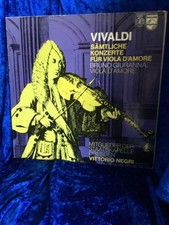Antonio Vivaldi: Sämtliche Konzerte Für Viola D'Amore [Vinyl]