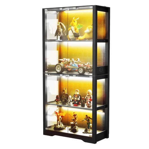 Led vitrine glastüren - m.,