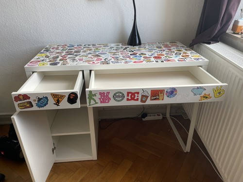 Schreibtisch ikea micke - schreibtisch,