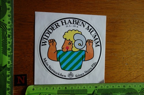 Alter aufkleber brauerei bier - alter,