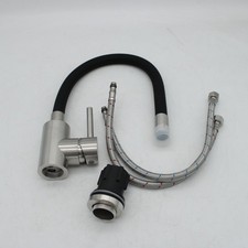 QUADRON Küchenarmatur MAGGIE SteelQ Mischbatterie 360°, Farbe: Schwarz, Höhe: 38